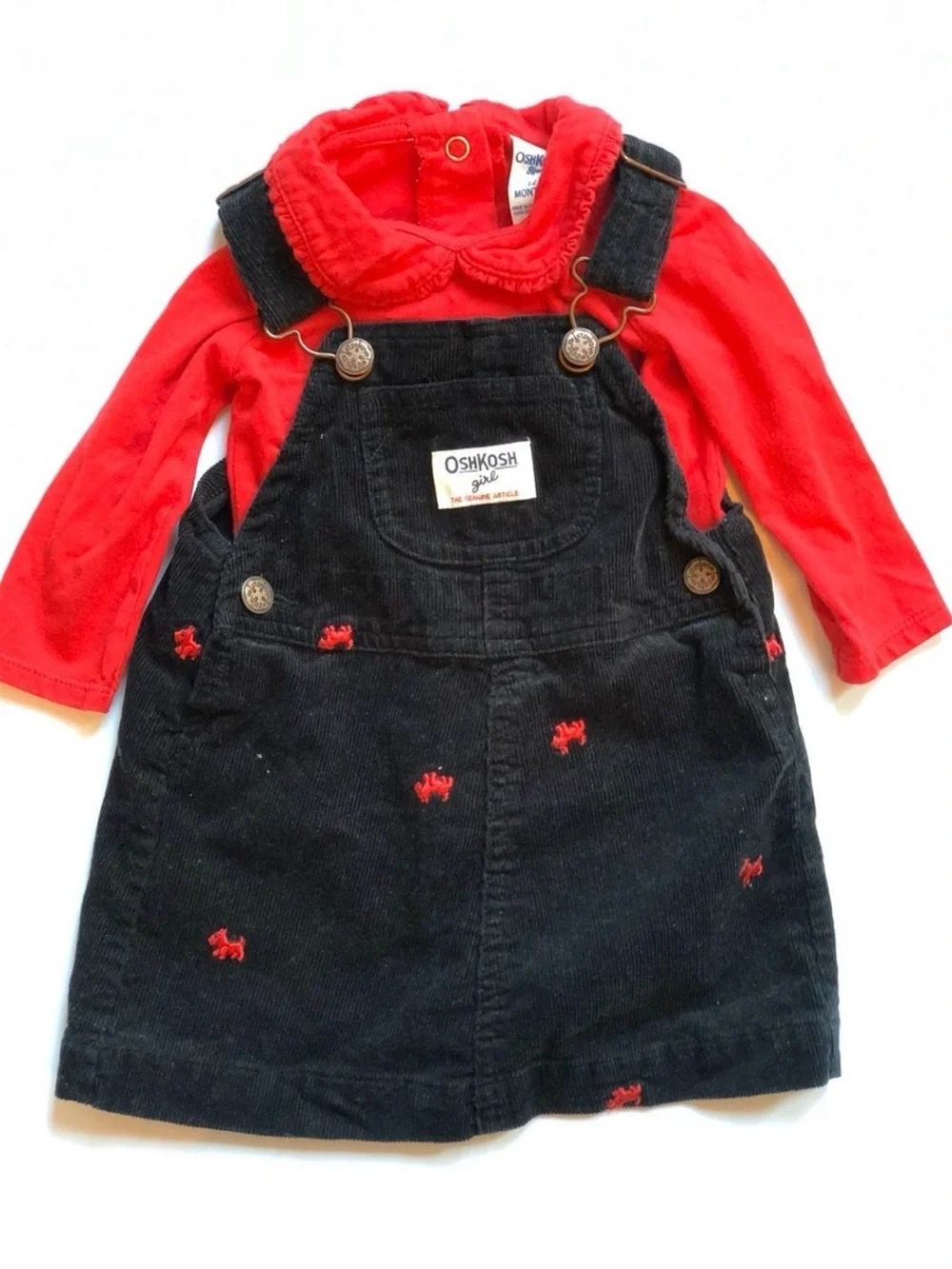 Oshkosh Jumper Set (size 12m)